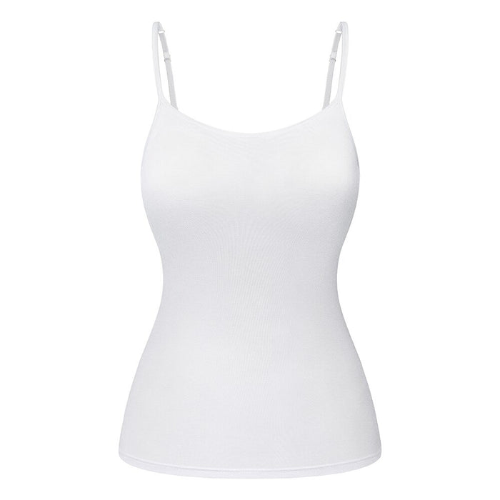 Women's Cotton Camisole With Adjustable Strap