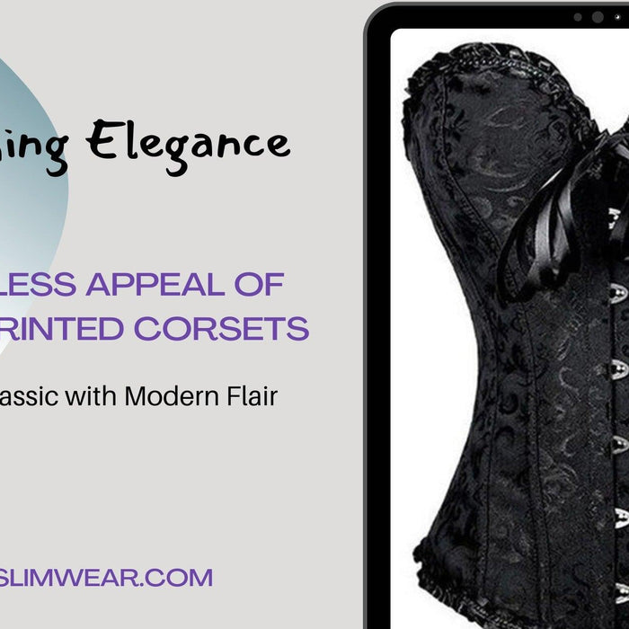 Unleashing Elegance: The Timeless Appeal of Lace-Up Printed Corsets