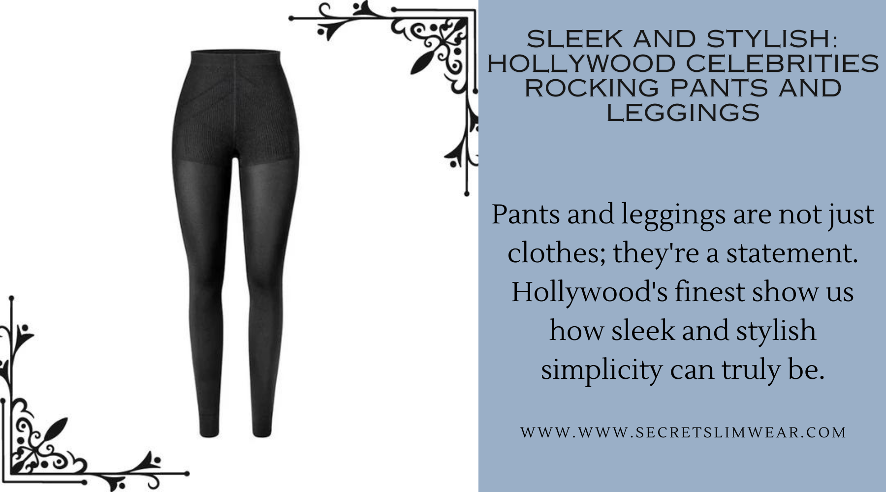 Sleek And Stylish: Hollywood Celebrities Rocking Pants And Leggings
