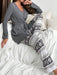 3 Piece Top And Pant Set - Secret Slim Wear