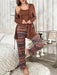 3 Piece Top And Pant Set - Secret Slim Wear
