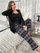 3 Piece Top And Pant Set - Secret Slim Wear