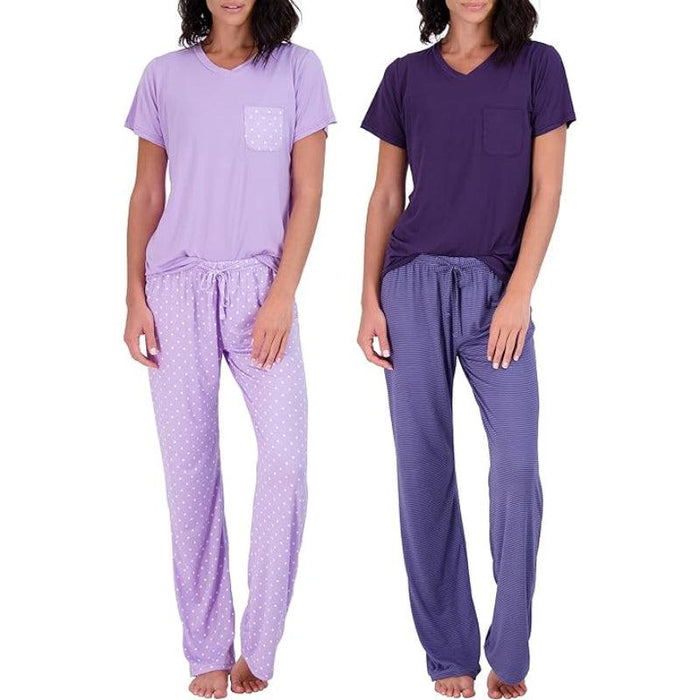 Pajama Short Sleeve T-shirt Set for Comfortable All-Day Wear