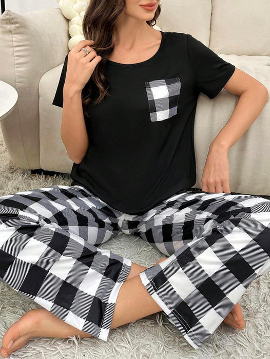Plaid Pajama Set Pack – Stylish Loungewear for Every Season