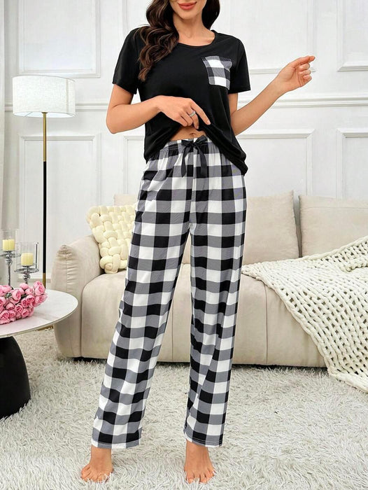 Plaid Pajama Set Pack – Stylish Loungewear for Every Season
