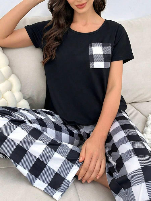 Plaid Pajama Set Pack – Stylish Loungewear for Every Season