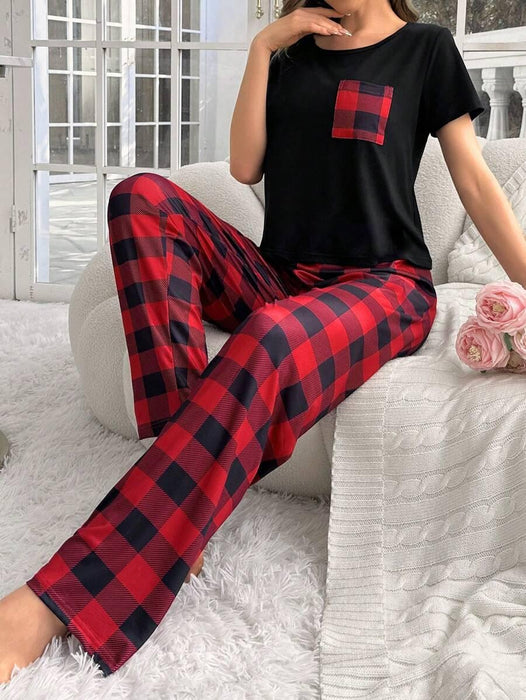 Plaid Pajama Set Pack – Stylish Loungewear for Every Season