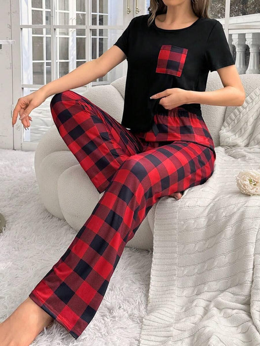 Plaid Pajama Set Pack – Stylish Loungewear for Every Season