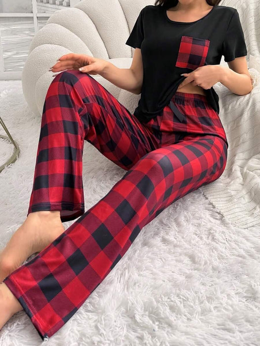 Plaid Pajama Set Pack – Stylish Loungewear for Every Season