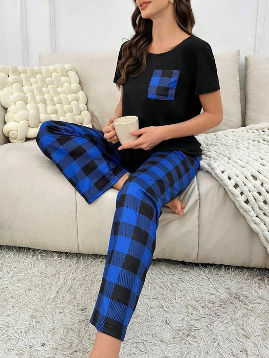 Plaid Pajama Set Pack – Stylish Loungewear for Every Season