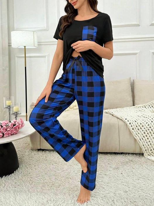 Plaid Pajama Set Pack – Stylish Loungewear for Every Season