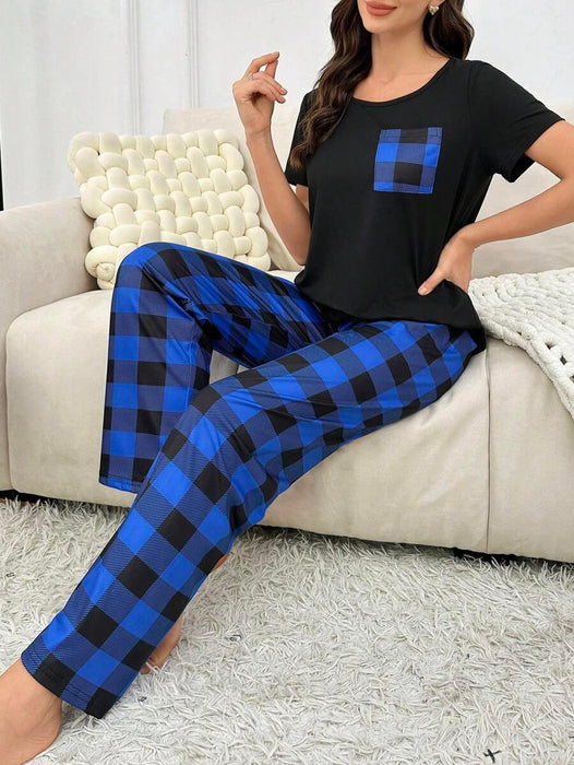 Plaid Pajama Set Pack – Stylish Loungewear for Every Season