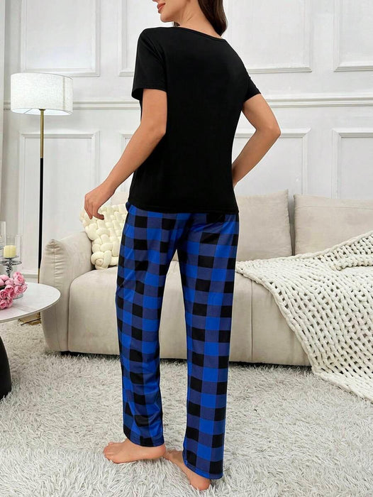 Plaid Pajama Set Pack – Stylish Loungewear for Every Season
