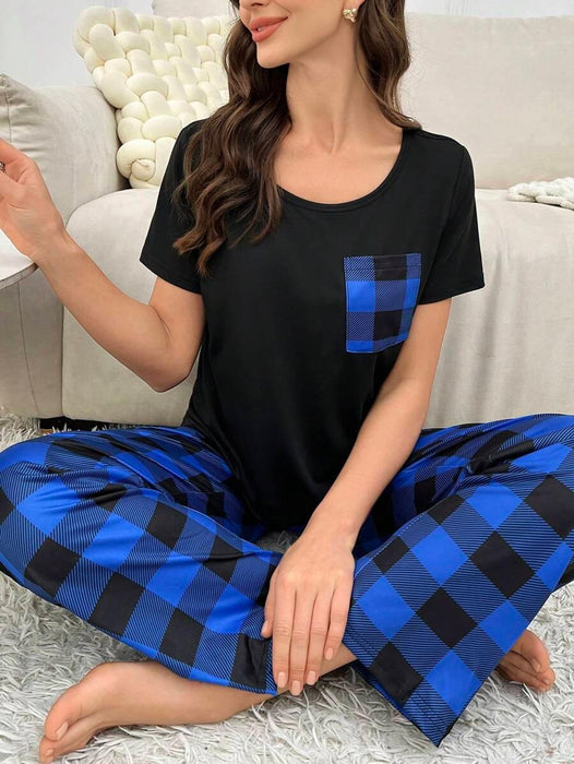 Plaid Pajama Set Pack – Stylish Loungewear for Every Season