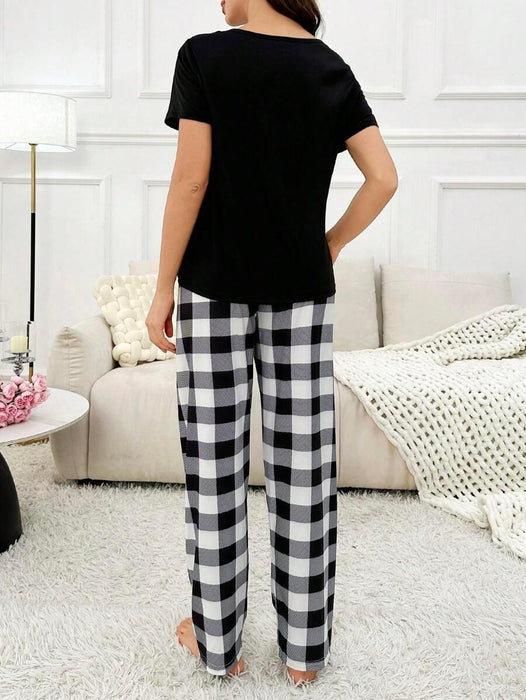 Plaid Pajama Set Pack – Stylish Loungewear for Every Season