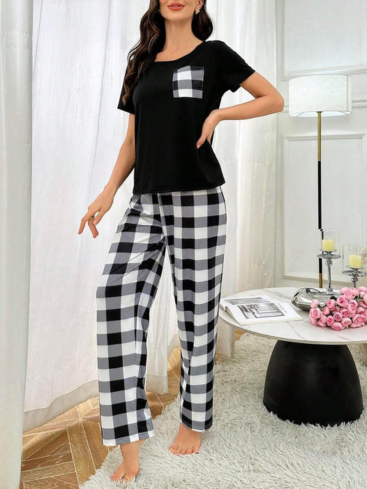 Plaid Pajama Set Pack – Stylish Loungewear for Every Season