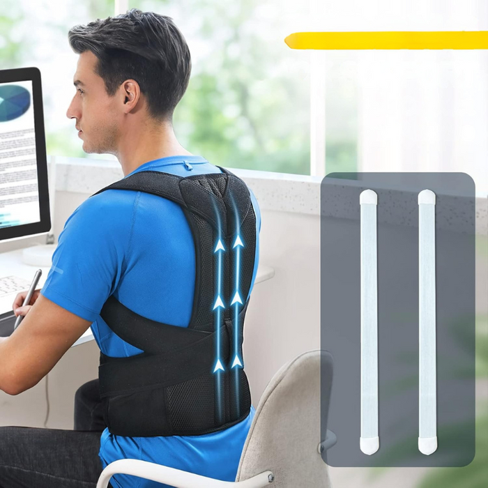Ergonomic Posture Support With Adjustable Straps