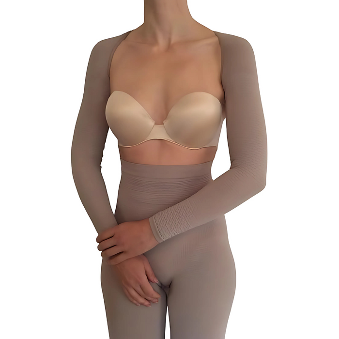 Textured Knit Compression Sleeves