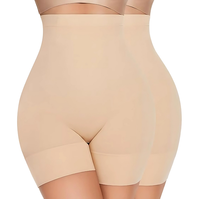 2 Pack Of Lightweight Everyday Compression Shaping Shorts