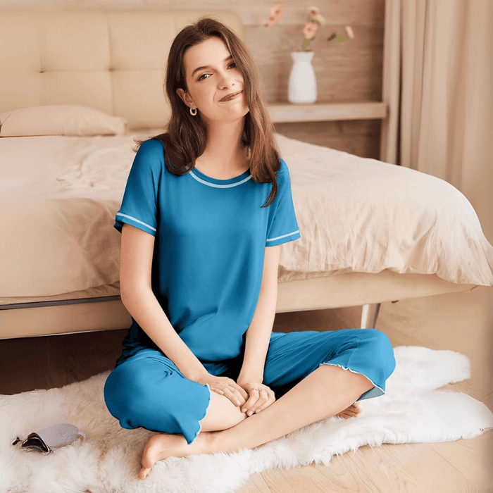 Capri Pajama Set Matching –  Comfortable and Stylish Loungewear