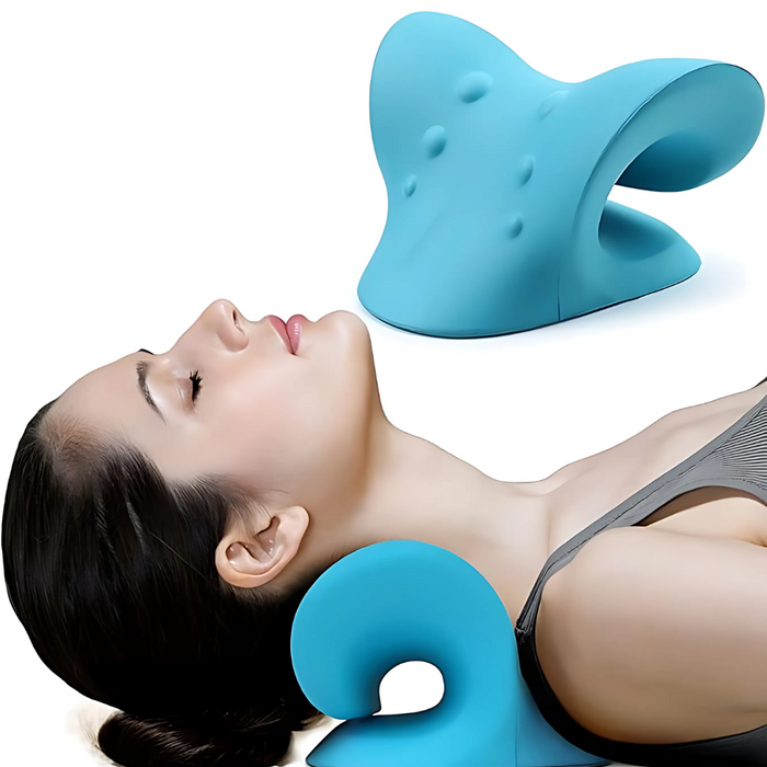 Ergonomic Support Pillow With Contoured Design