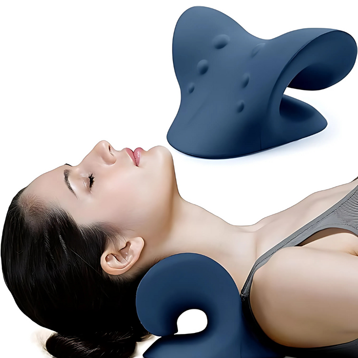Ergonomic Support Pillow With Contoured Design