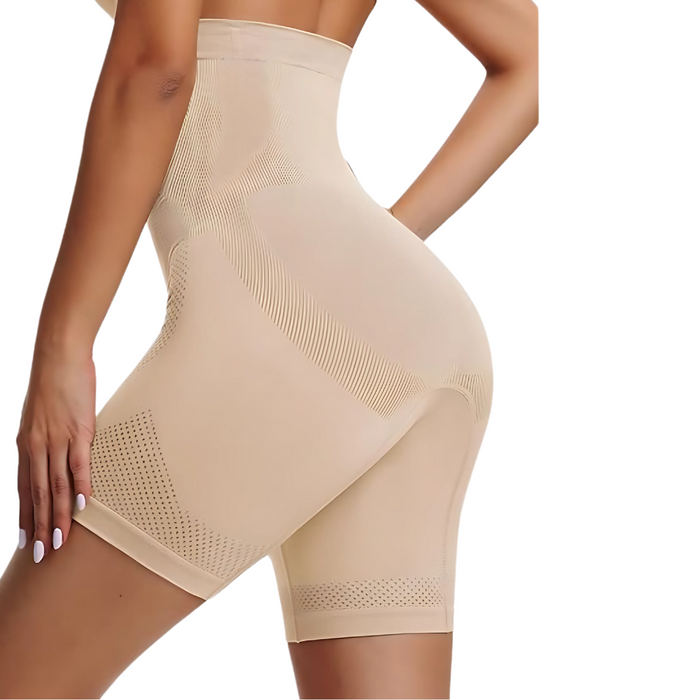 Smoothing Body Shaping Shorts With Contoured Support