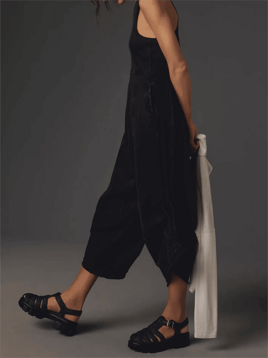 Horizon Adjustable Jumpsuit Set – Wide Leg Comfort and Style