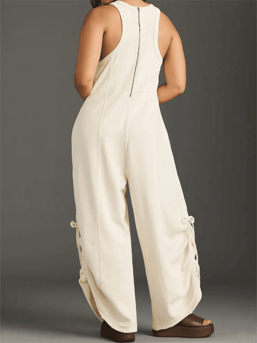 Horizon Adjustable Jumpsuit Set – Wide Leg Comfort and Style