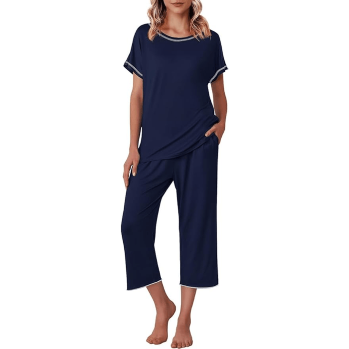 Capri Pajama Set Matching –  Comfortable and Stylish Loungewear