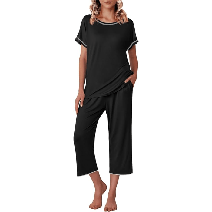 Capri Pajama Set Matching –  Comfortable and Stylish Loungewear