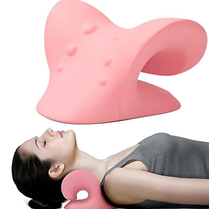 Ergonomic Support Pillow With Contoured Design