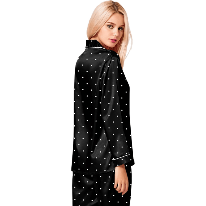 Polka Dot Satin set - Comfortable and Stylish Sleepwear