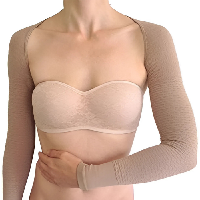 Textured Knit Compression Sleeves