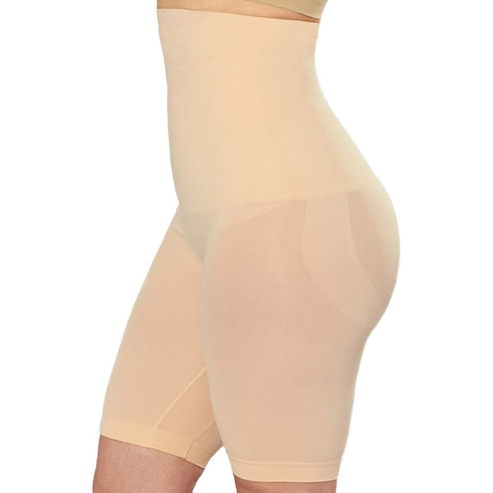Shapewear Compression Shorts With High Rise Support