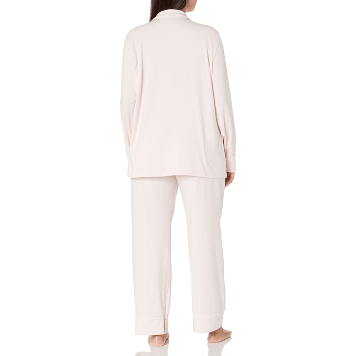 Long Sleeve Pajama Set – Soft Cotton Modal Sleepwear for Comfort