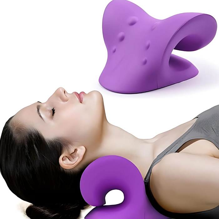 Ergonomic Support Pillow With Contoured Design