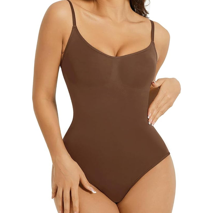 Seamless Shaping Bodysuit With Adjustable Straps