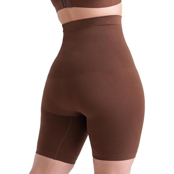 Shapewear Compression Shorts With High Rise Support