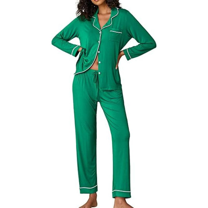 Button Down Lounge Set – Comfortable and Stylish Pajama Set