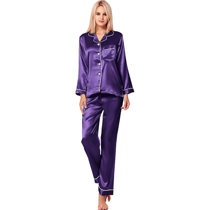 Button Down Satin Pajamas – Comfortable and Stylish Sleepwear