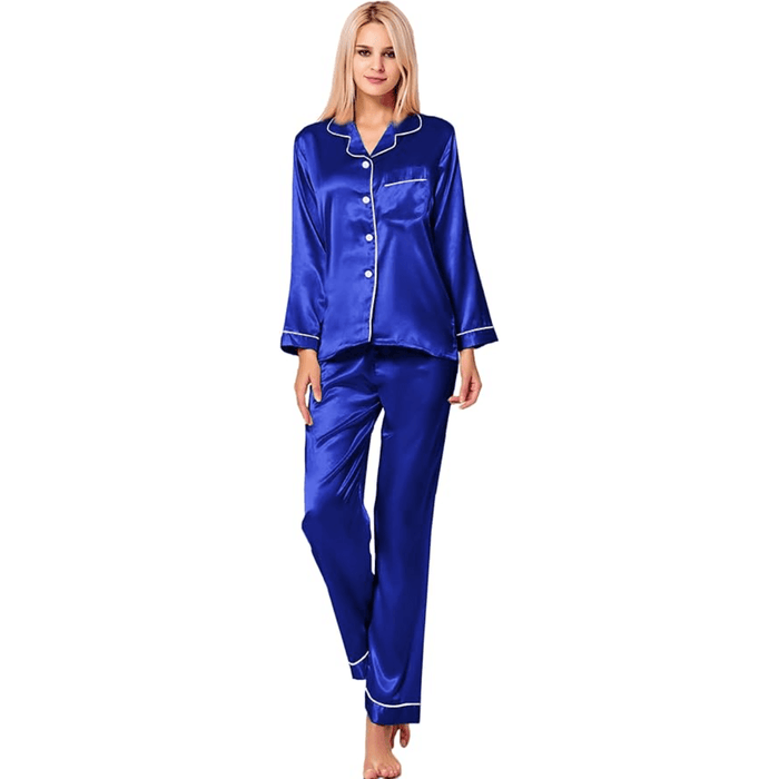 Button Down Satin Pajamas – Comfortable and Stylish Sleepwear