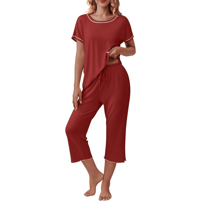 Capri Pajama Set Matching –  Comfortable and Stylish Loungewear