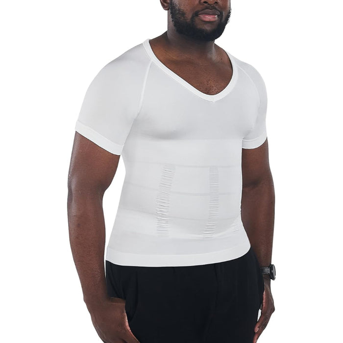 Compression Undershirt For Support And Slimming