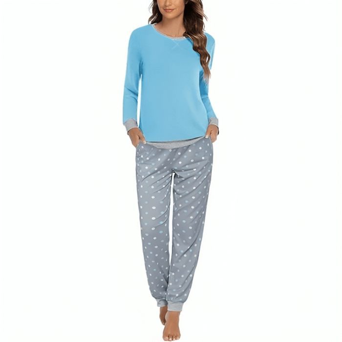 Abstract Lounge Sets With Pockets - Secret Slim Wear
