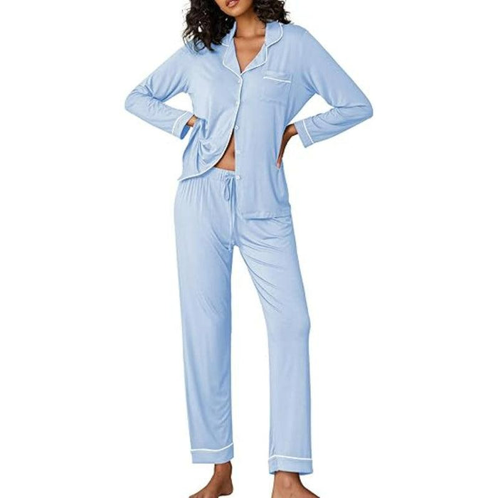 Button Down Lounge Set – Comfortable and Stylish Pajama Set