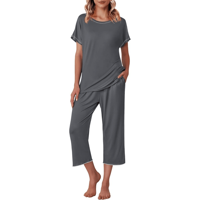 Capri Pajama Set Matching –  Comfortable and Stylish Loungewear