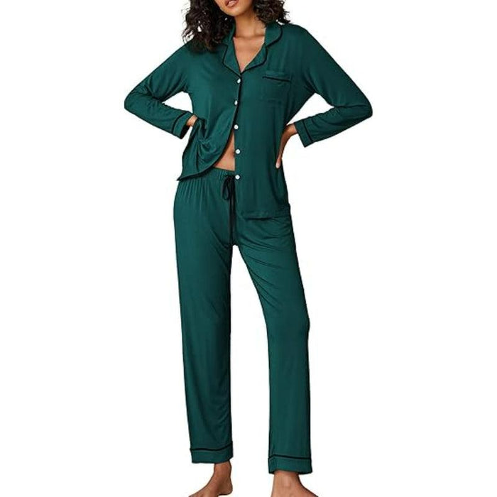 Button Down Lounge Set – Comfortable and Stylish Pajama Set