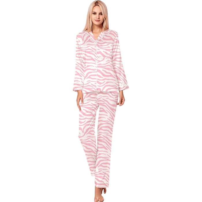 Satin Long Sleeve Pajama  - Comfortable Sleepwear and Lounge Wear