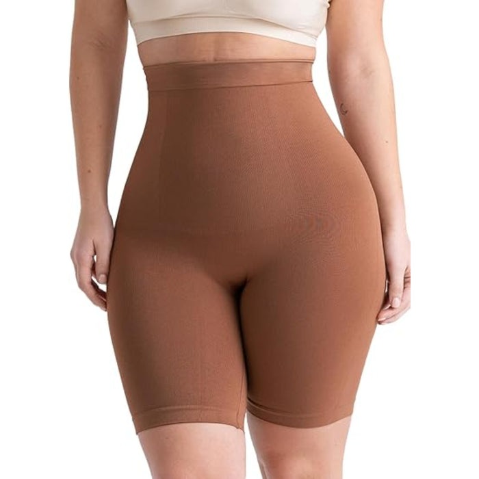 Shapewear Compression Shorts With High Rise Support